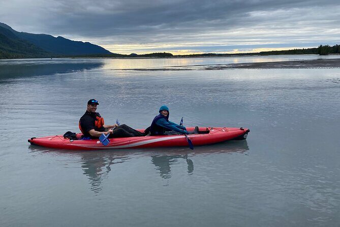 3 hour Lazy River Kayak Float - Gear that actually helps in Anchorage: warm layers, gloves, and hand warmers