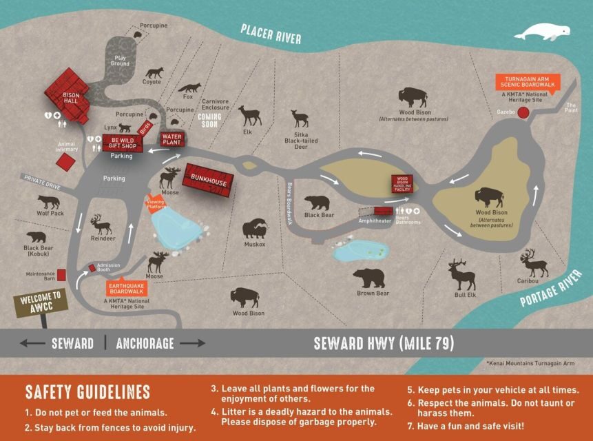 Alaska Wildlife Conservation Center: Admission Ticket - Wildlife viewing that feels close, natural, and real