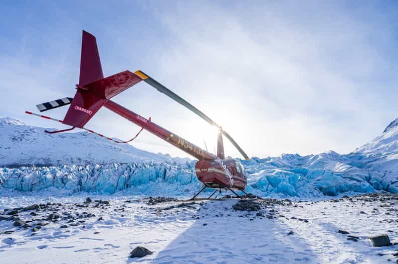 Anchorage: Grand Knik Glacier Helicopter Tour with Landings - The Knik Glacier from above feels huge, then you land on it