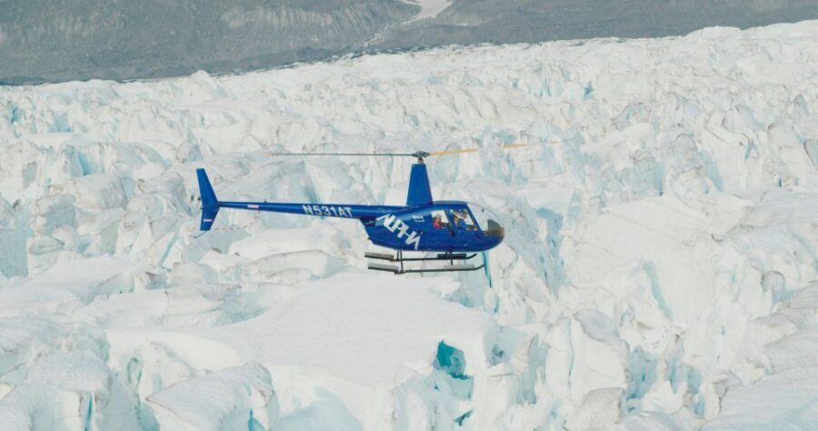Anchorage: Knik Glacier Helicopter Tour with Landing - The landing on Knik Glacier: boots-on-ice in the middle of it