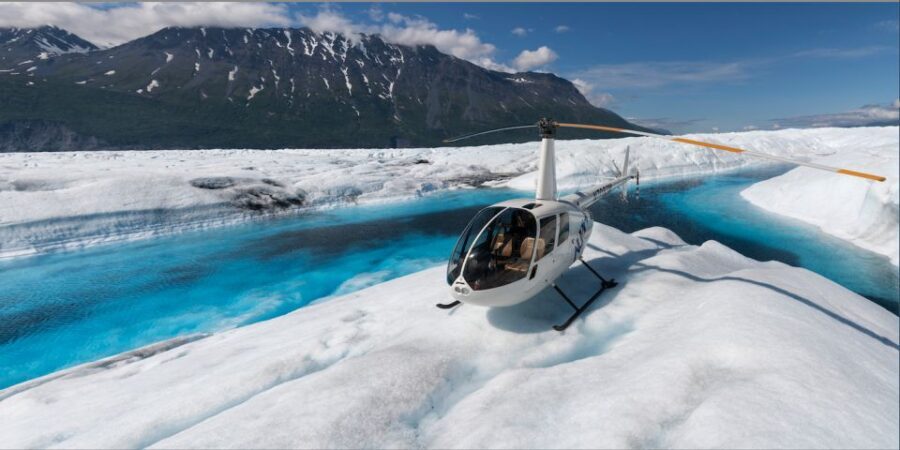 Anchorage: Knik Glacier Helicopter Tour with Landing - Glacier water and photo moments that actually make sense