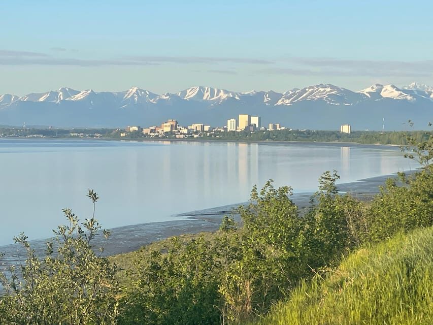Beautiful nature around Anchorage Waterfall, Lake, Mountains - Anchorage Waterfall and Glacial Lake: Why This Feels Like Real Alaska