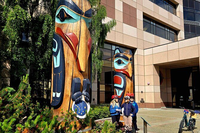 eBike Public Art Tour along Forest and Coastal Trails - Campbell Creek Greenbelt: The Mountain-View Start and Finish
