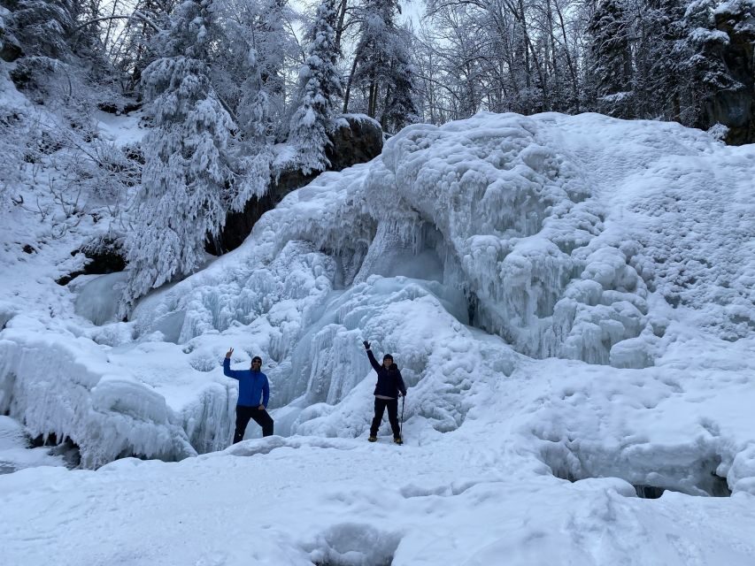 From Anchorage: Chugach State Park Winter Walking Tour - Barbara Falls, 25 feet of winter spectacle
