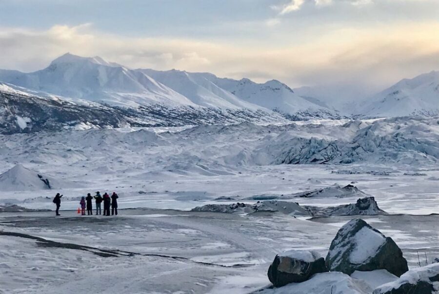 From Anchorage: Matanuska Glacier Full-Day Tour - Glacier Park check-in: indoor restrooms and the moment you go from road trip to glacier day
