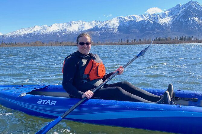 Full Day Guided Kayak Tour on Knik River - Glacier-Fed Kayaking From Anchorage With the Knik Glacier as Backdrop