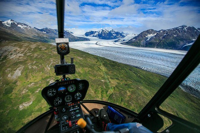 Grand Knik Helicopter Tour - 2 hours 3 landings - ANCHORAGE AREA - Palmer meeting point: arriving on time at Alaska Glacier Lodge