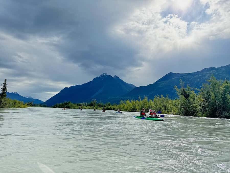 Knik River Lazy River Float Trip - The van ride to Old Knik Bridge: why it’s worth the short transfer