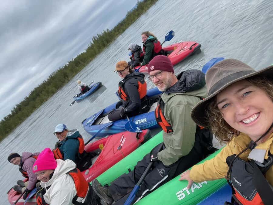 Knik River Lazy River Float Trip - Where you start: Reflections Lake access in Palmer