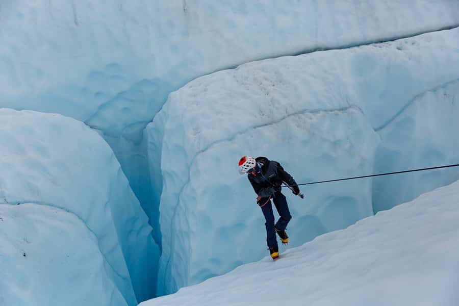 Matanuska Glacier Backcountry Ice Climbing - How the Guides Teach Ice Climbing Without Making It Technical