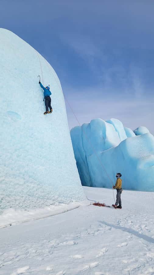 Matanuska Glacier Backcountry Ice Climbing - Gear Provided: You Can Travel Light and Still Climb