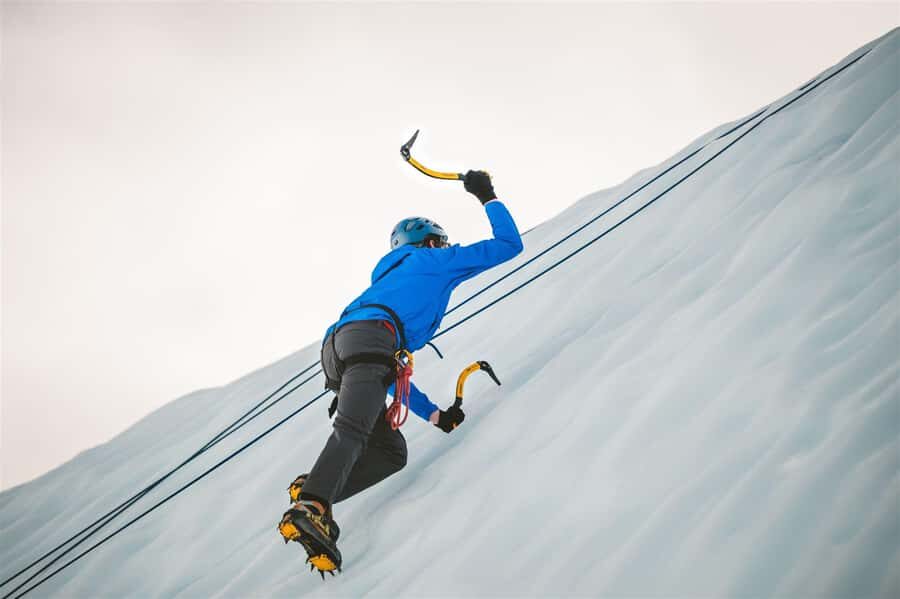 Matanuska Glacier Backcountry Ice Climbing - The Glacier Trek: Moraine, the White Face, and the Backcountry Switch