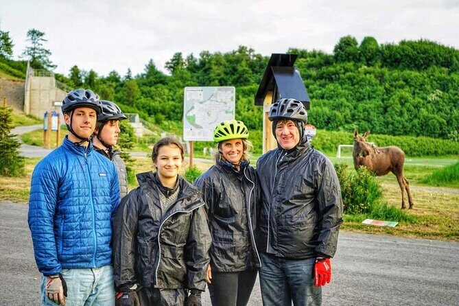 Tony Knowles Coastal Trail Scenic Bike Tour - MOST POPULAR - Kincaid Park to Cold War missile silos: starting with big Anchorage energy
