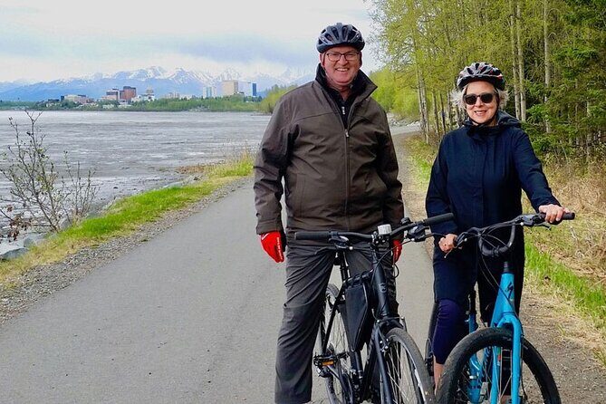 Tony Knowles Coastal Trail Scenic Bike Tour - MOST POPULAR - Westchester Lagoon: salmon, birds, and a real break from pedaling