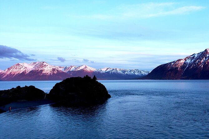 Ultimate Anchorage Winter Wildlife & Sunset Tour - Point Woronzof at the right light: sunset and plane views